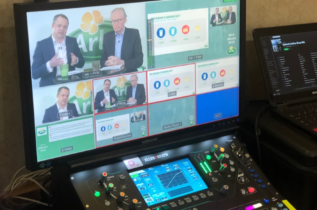 Arla Webcast Live Conference Video Streaming