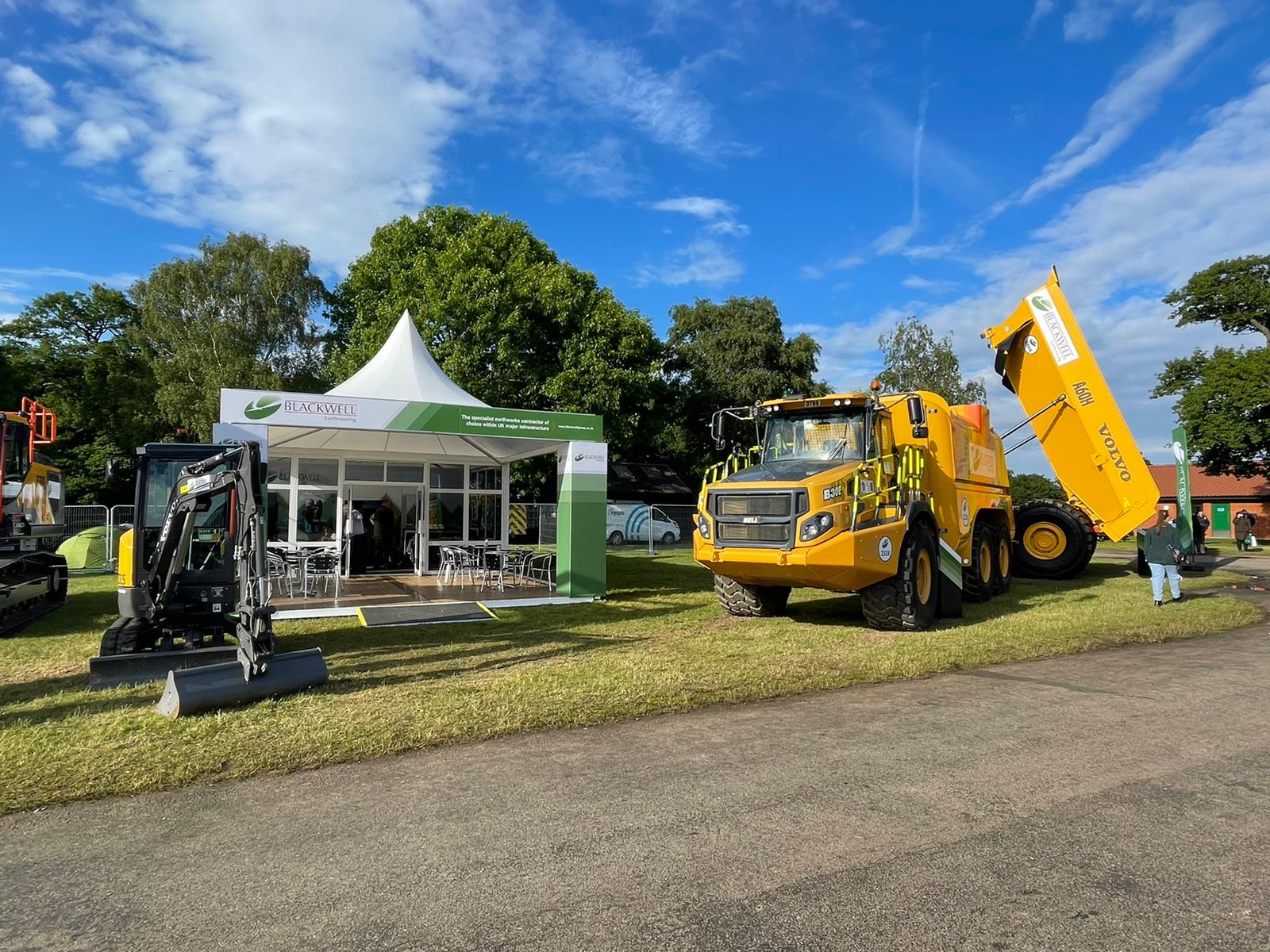 Blackwell Earthmoving - Suffolk Show Exhibition